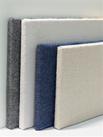 3/4" Thick Textured Fabric Boards (3) Sizes: White, Off White, Grey or Blue, Mix Match Colors - Limit 5